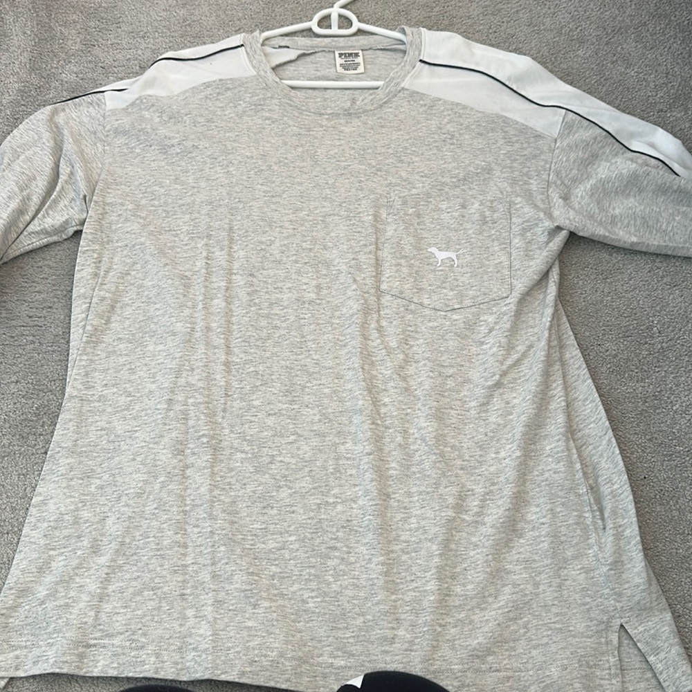 Pink long sleeve tee